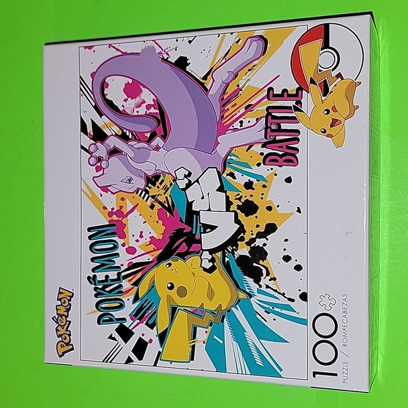 (J6) Pokémon battle jigsaw puzzle 100 piece - Picture 1 of 3